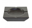 Churchill Black Nickel Finish Square Ashtray