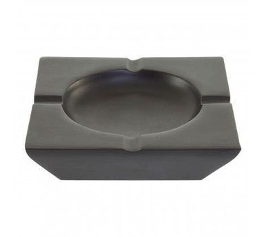 Churchill Black Nickel Finish Square Ashtray
