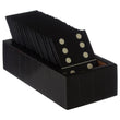 Churchill Games Black Domino Set With Black Dominoes