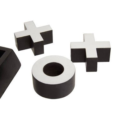 Churchill Games Black Wood Noughts And Crosses