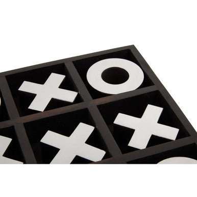 Churchill Games Black Wood Noughts And Crosses