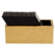 Churchill Games Gold Domino Set with Black Dominoes