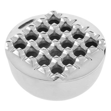 Churchill Nickel Finish Ashtray