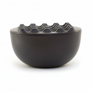 Churchill Black Nickel Finish Ashtray