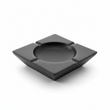 Churchill Black Nickel Finish Square Ashtray