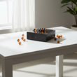 Churchill Games Black Sheesham Wood Solitaire Games Box