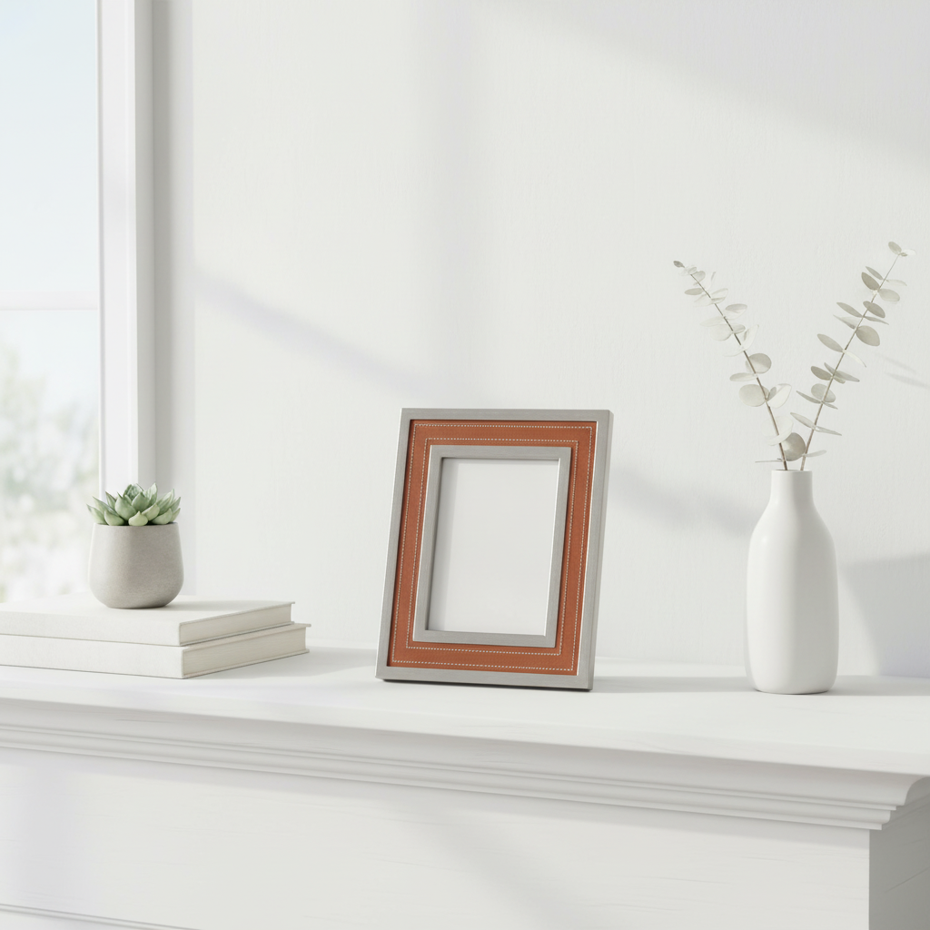 Churchill Tan 5in x 7in Photo Frame