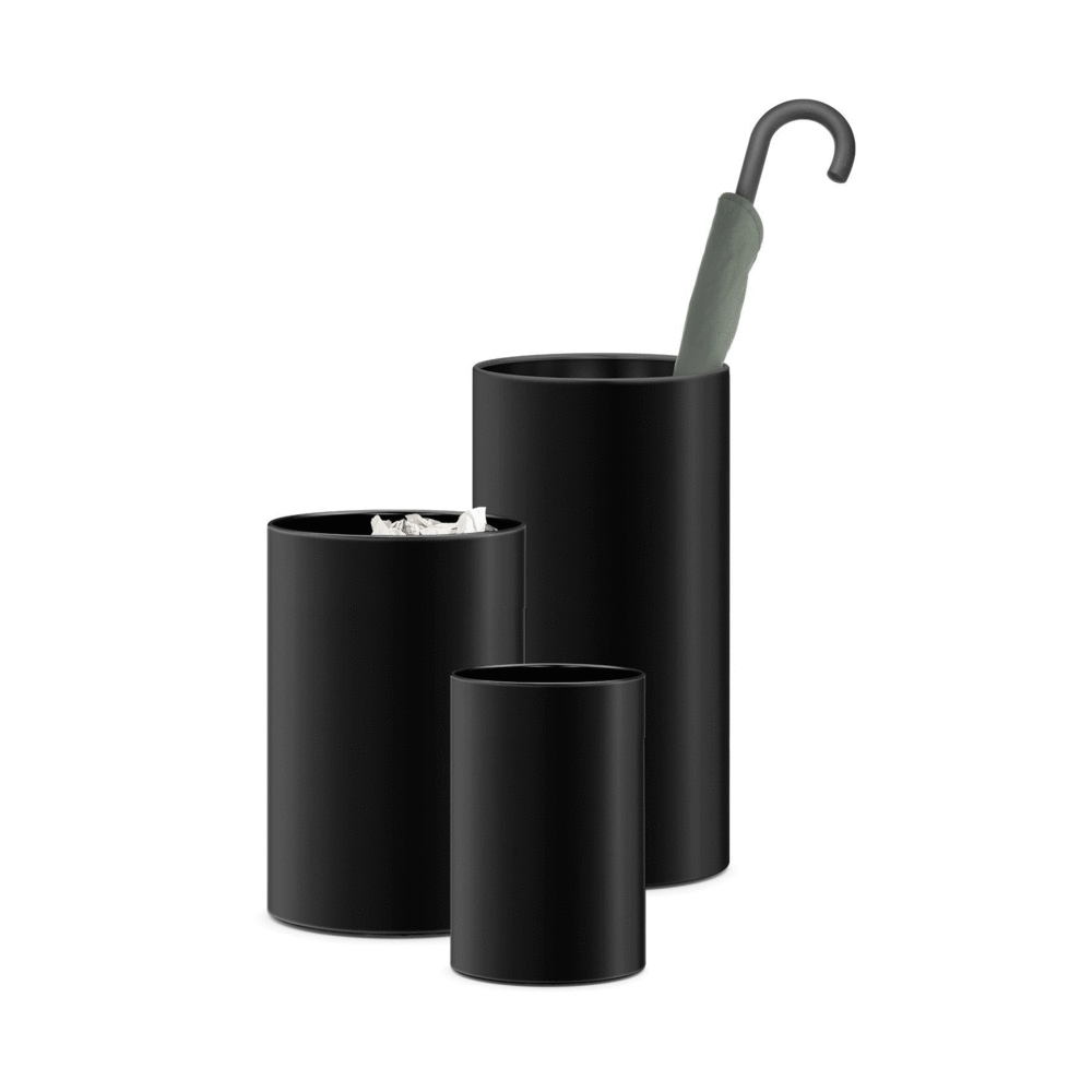 Civos Black Stainless Steel Umbrella Stand 50509