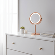Clara Rose Gold LED Table Mirror