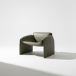 Classic Crab Armchair, Real Leather