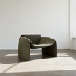 Classic Crab Armchair, Real Leather