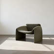 Classic Crab Armchair, Real Leather