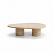 Clio Art Deco Coffee Table, Oval, Marble