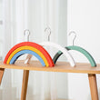Clothes Rack Creative Rainbow Rotating Racks Multifunctional Three - layer Bed Sheet Drying Rack Clothes Hanger With Pants Clip