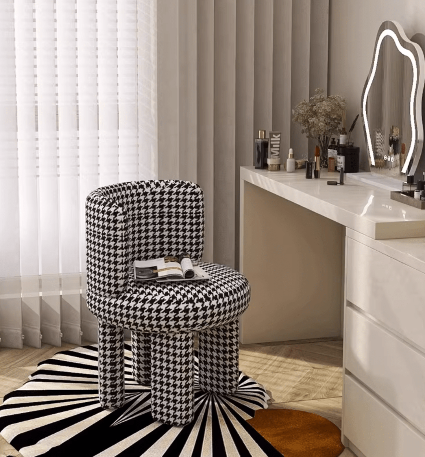 Cloud Dressing Stool