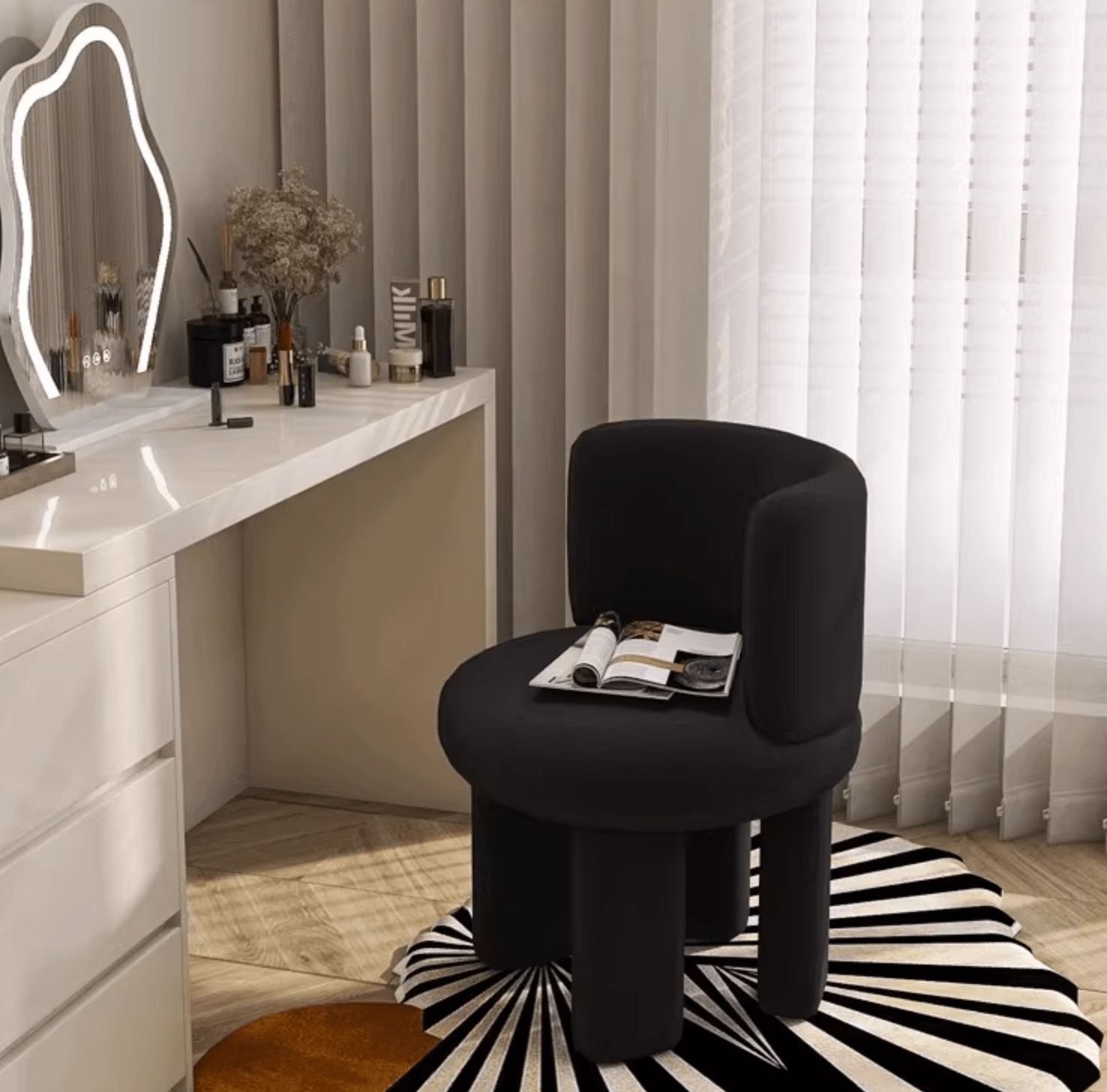 Cloud Dressing Stool