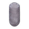 Colbie Large Embossed Grey Glass Vase