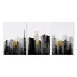 Contemporary Art For Walls | Set of 3 Urban Skyscrapers Wall art Prints