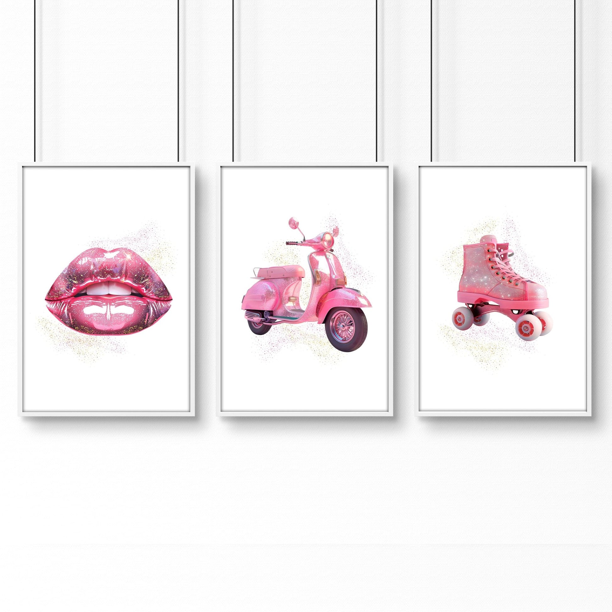 Cool Posters For Bedroom | Set of 3 Pop Wall art Prints