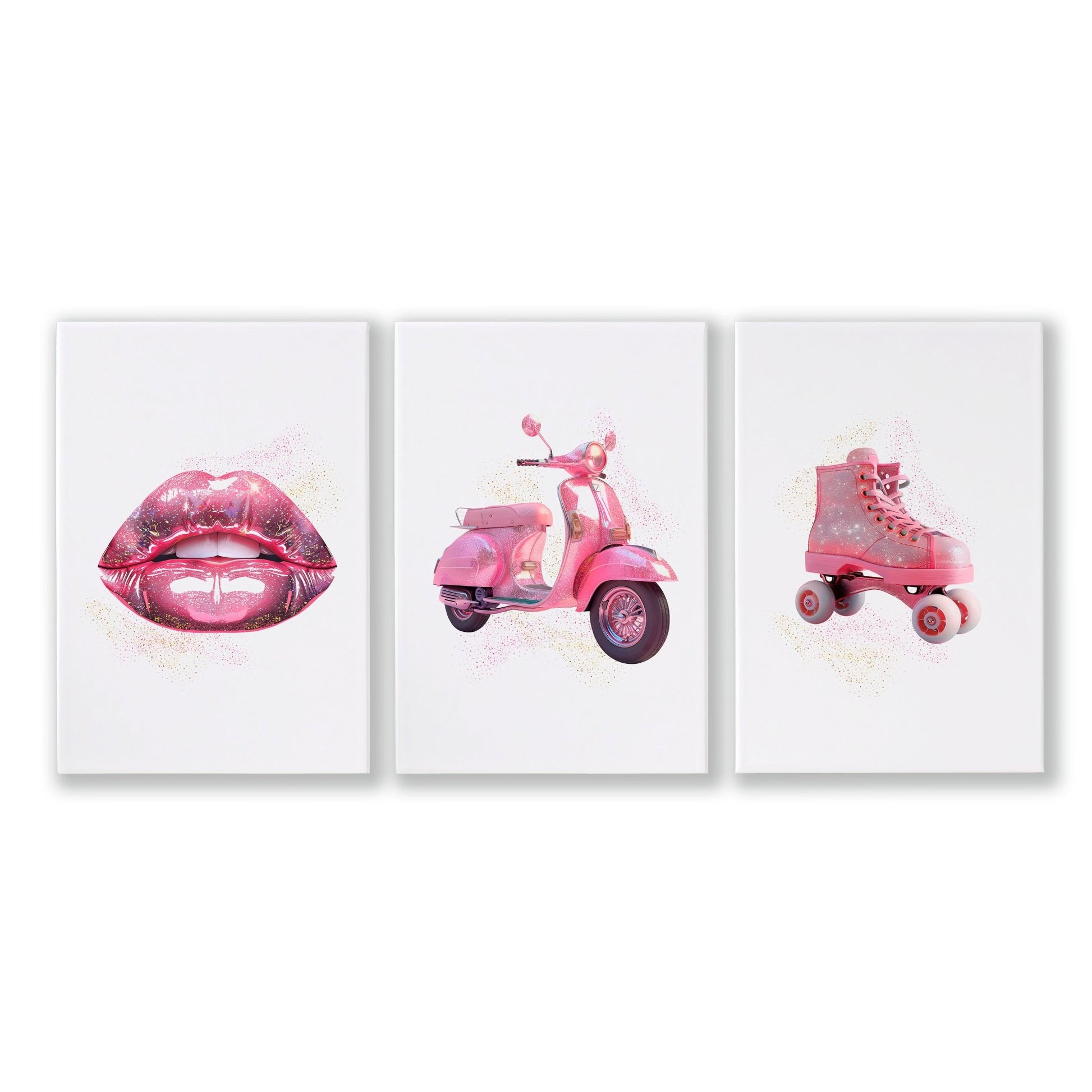 Cool Posters For Bedroom | Set of 3 Pop Wall art Prints