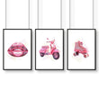 Cool Posters For Bedroom | Set of 3 Pop Wall art Prints