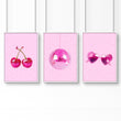 Cool Wall Decor For Teens | Set of 3 Pop Wall art Prints