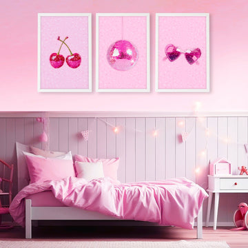 Cool Wall Decor For Teens | Set of 3 Pop Wall art Prints