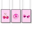 Cool Wall Decor For Teens | Set of 3 Pop Wall art Prints