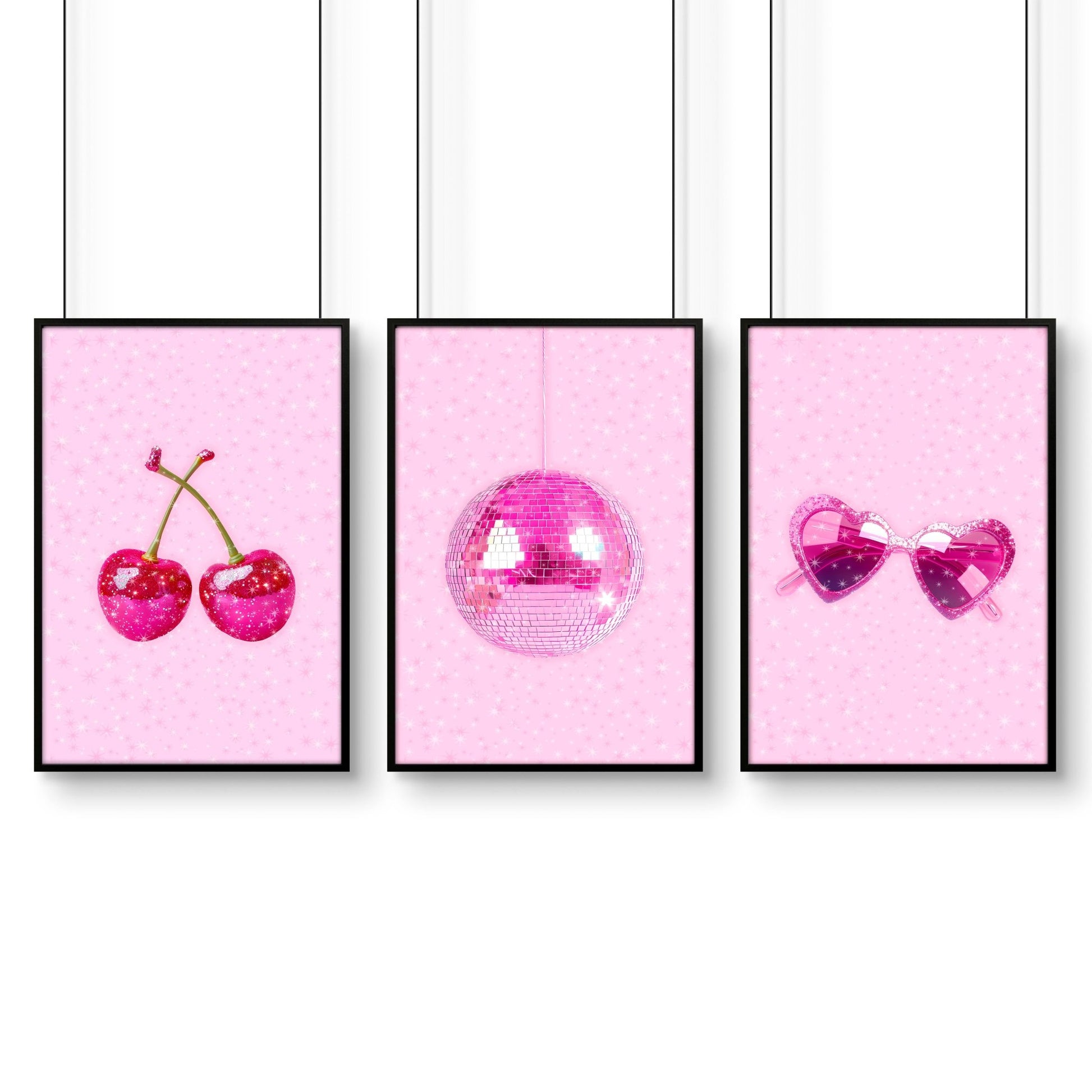 Cool Wall Decor For Teens | Set of 3 Pop Wall art Prints