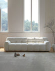 Cora Three Seater Sofa, Boucle