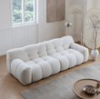 Cora Three Seater Sofa, Boucle