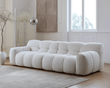 Cora Three Seater Sofa, Boucle