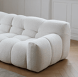 Cora Three Seater Sofa, Boucle