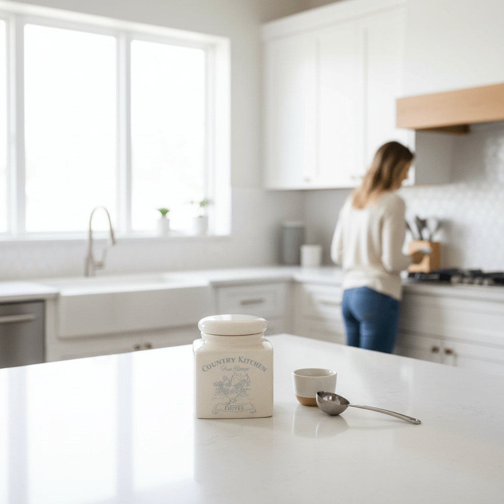 Country Kitchen Coffee Canister