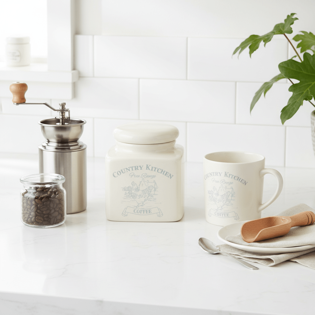 Country Kitchen Coffee Canister