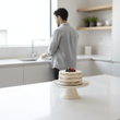 Country Kitchen Cream Cake Stand