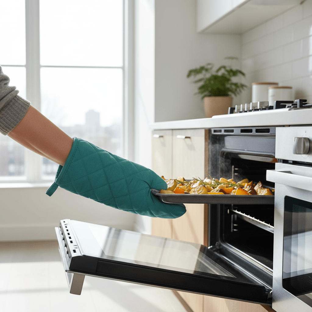 Country Kitchen Single Oven Glove