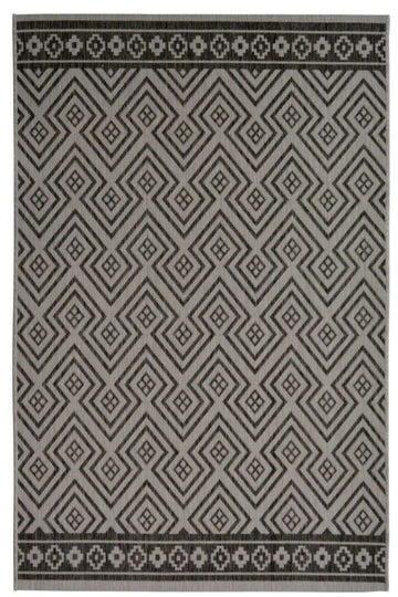 County Geo Grey Indoor/Outdoor Rug | 11344A