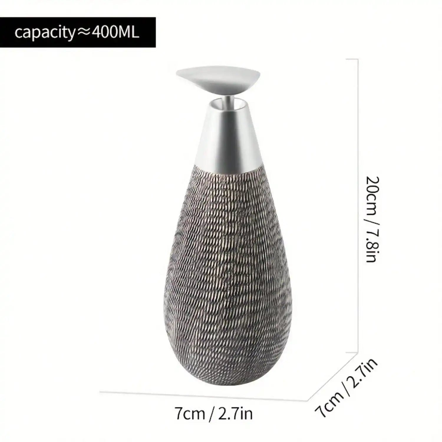 Creative Retro Style Ceramic Push - Type Soap Dispenser With Pump, Hand Soap Bottle, Suitable For Bathrooms Kitchens And Toilets