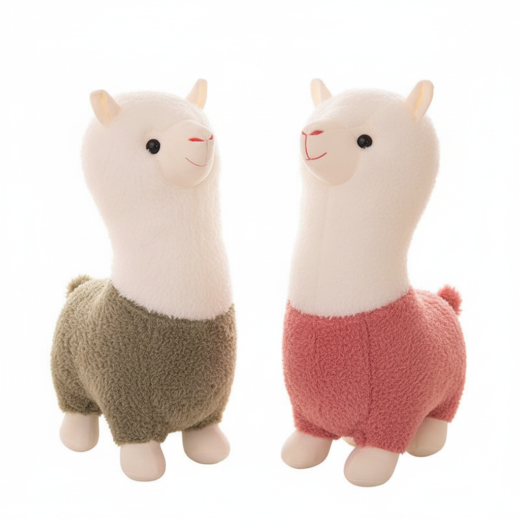 Creative Animal Toy Sheep Cashmere Wool Pillow Doll Cute Dolls Doll Birthday Gift Horse Alpaca