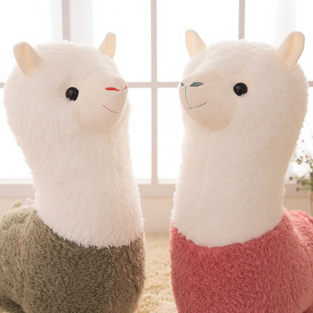 Creative Animal Toy Sheep Cashmere Wool Pillow Doll Cute Dolls Doll Birthday Gift Horse Alpaca