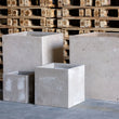 Cubrosa | Truffle – 40cm Large Concrete Cube Planter – 38L Square Plant Pot