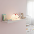 Cute LED Night Light Touch Sensor Cartoon Kid's Nightlights Big Face Rabbit Silicone Night Light Christmas Gift Bedside Lamp Home Decor