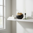 Daito Large Black and Gold Round Vase