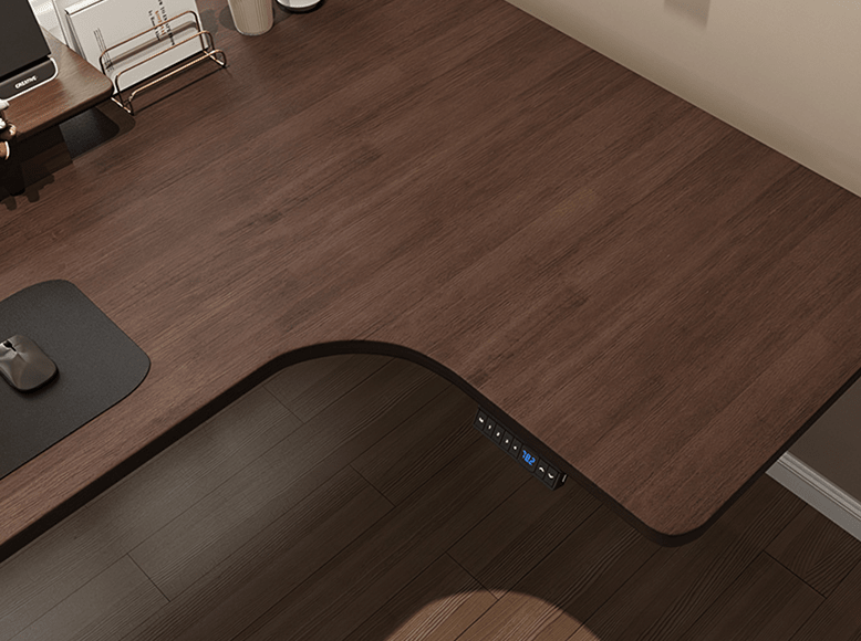 D'Amico Electric Standing Office Desk, Computer Corner Desk