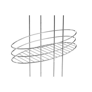 Dara 3 Tier Chrome Bathroom Organiser