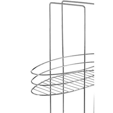 Dara 3 Tier Chrome Bathroom Organiser