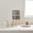 Darnell Large Black And White Finish Planter