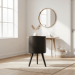 Darnell Large Black Finish Planter