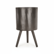 Darnell Large Black Finish Planter